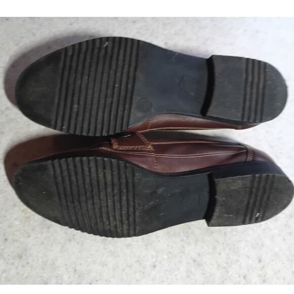 Vintage Drexlite Leather Tassel Loafers Brown Classic Old Money Prep Women 6.5 - Picture 6 of 11